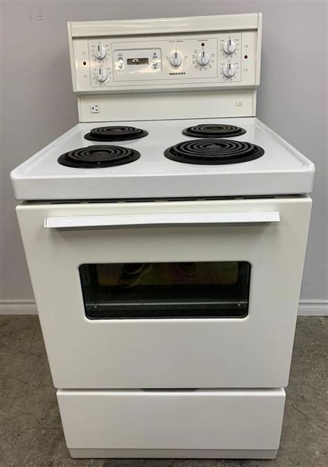 Used electric stoves - New stoves for sale. - Electric ranges - Gas ranges - Induction ranges. We have coil top stoves, glass top stoves, 24 ranges, dual fuel stoves, and double oven ranges. Prices for coil top stoves start at $699.99. Prices for glass top stoves start at $799.99 1 year manufacturer warranty included. Extended warranty.